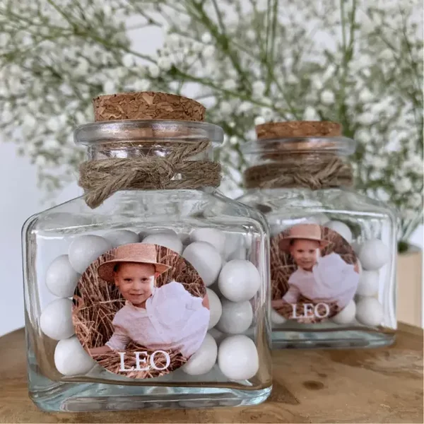 Driehoekbokaaltje met kurk ( 5 stuks)