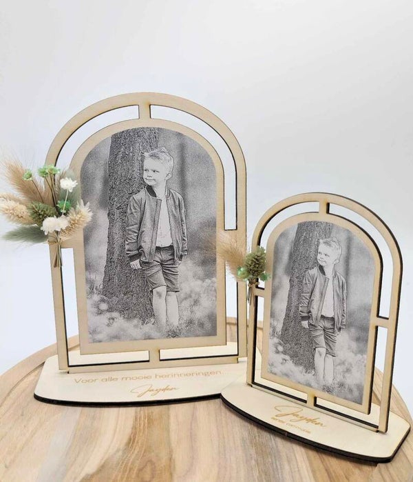 Boog foto staander groot in kleur of zwart/wit