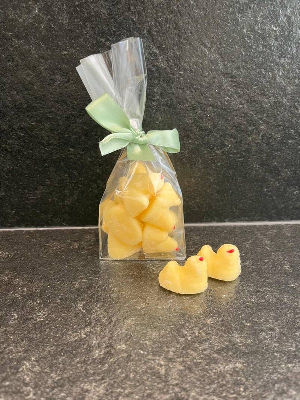 100 gr suiker kuikentjes