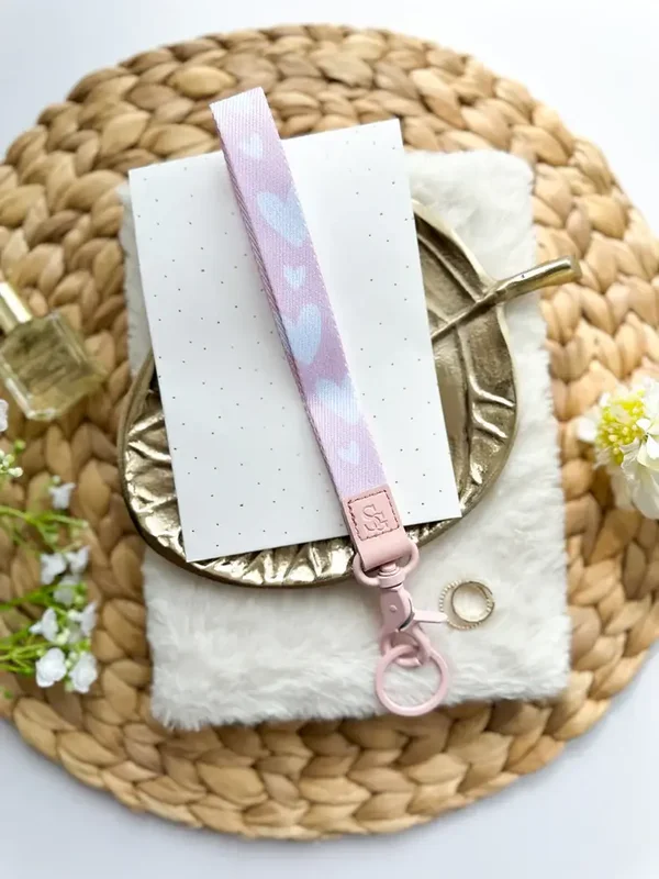 Keycords / roze hartjes
