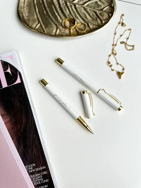 Luxe pen / verschillende tekst