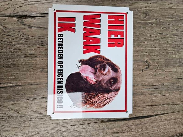 Waakbord Langhaar