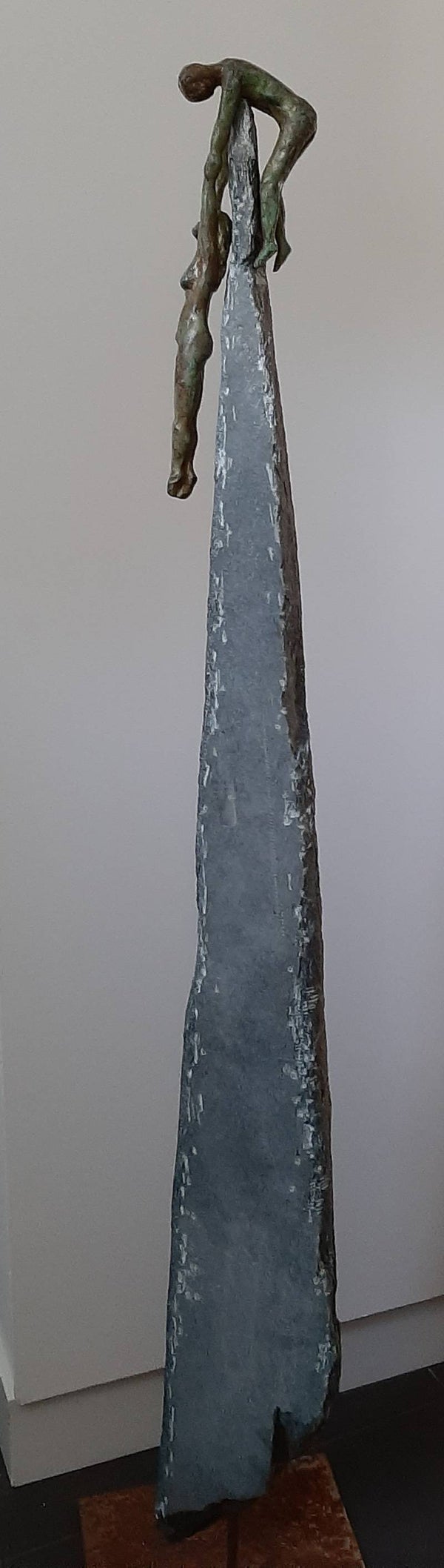 Bronzen beeld - Helping Hands 