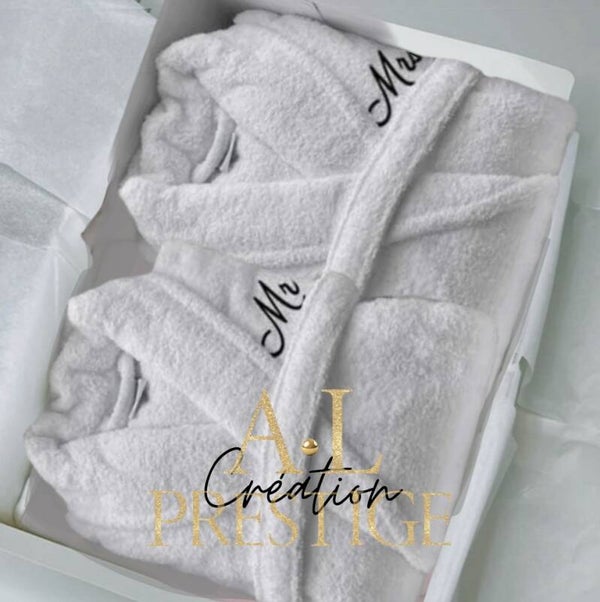 PEIGNOIR DE BAIN 100% COTON