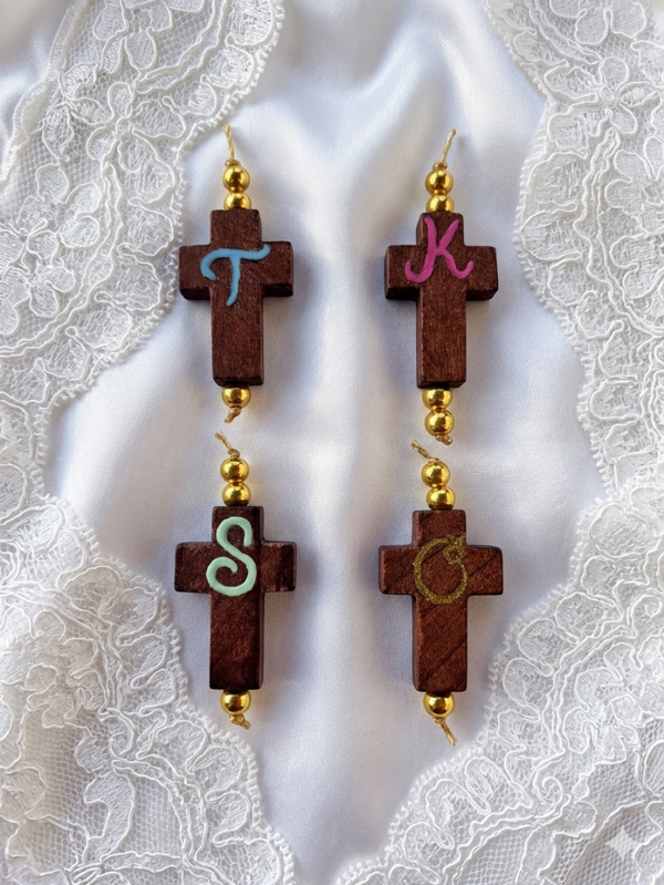 Mini croix gravé