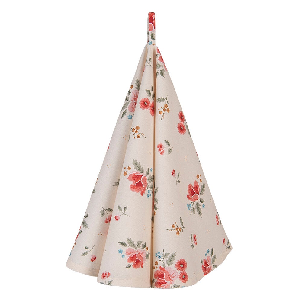 Keukenhanddoek "bloemen" Ø 80 cm
