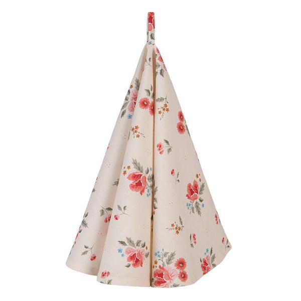 Keukenhanddoek "bloemen" Ø 80 cm