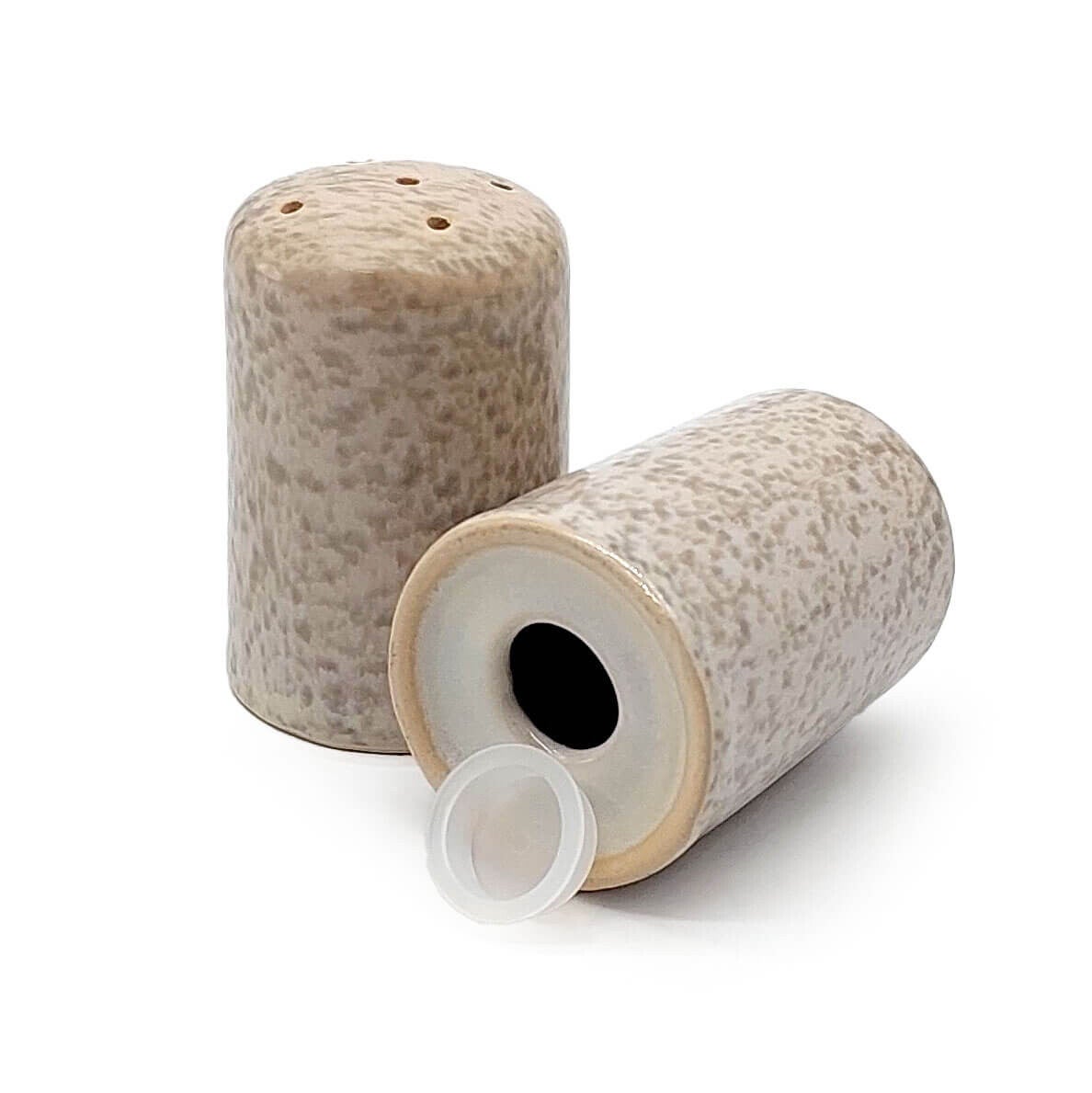 Zout- en pepervat "Greige" (set)