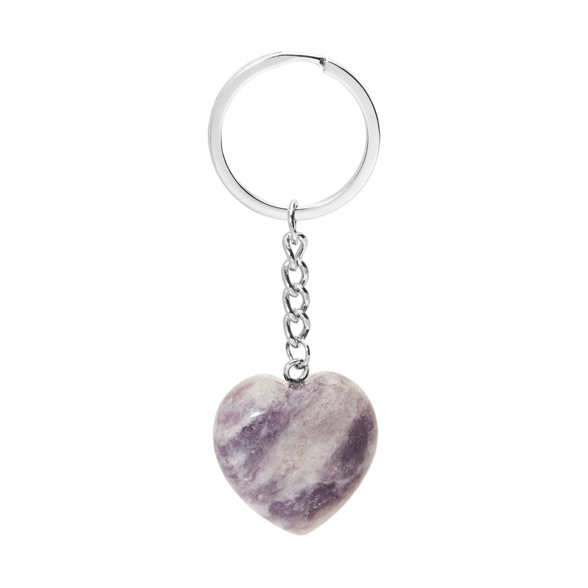 Sleutelhanger "Edelsteen Lepidolite"
