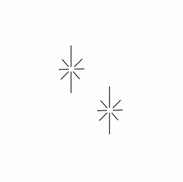 Tijdelijk tattoo - "Stars"