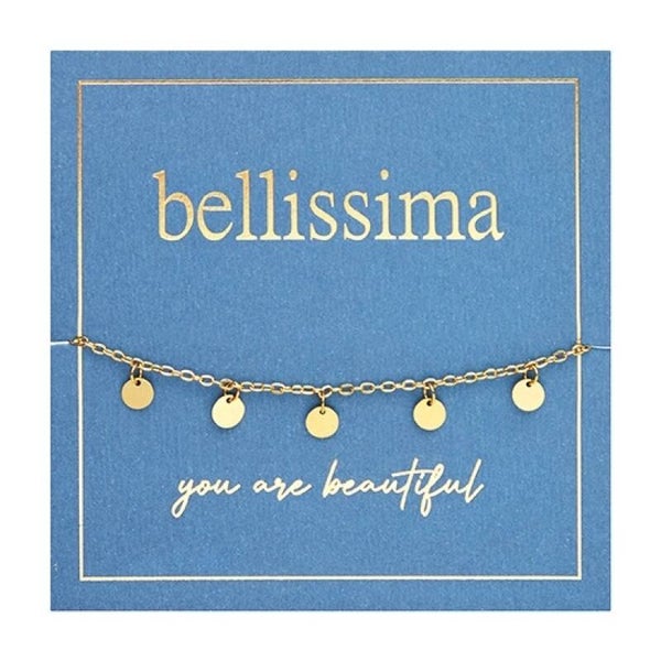 Armband  "Bellissima hangplaatjes"