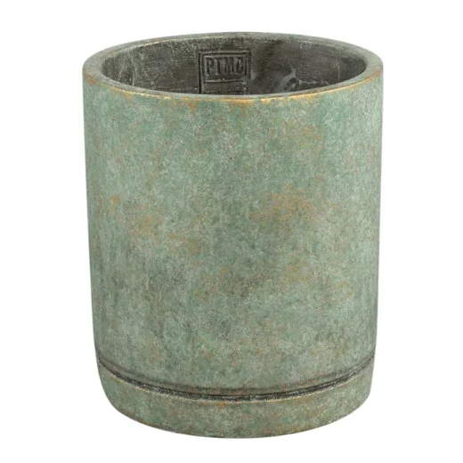 Bloempot "Goud-Groen" Ø 17