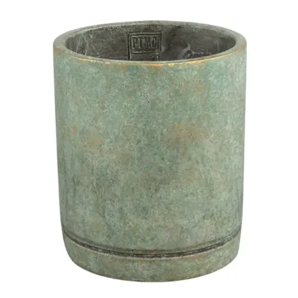 Bloempot "Goud-Groen" Ø 17
