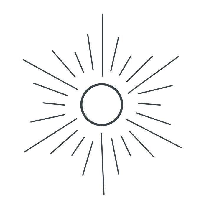 Tijdelijk tattoo - "Zon"