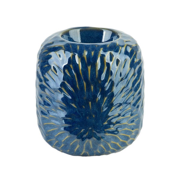 Theelichthouder "Yarine - blauw"