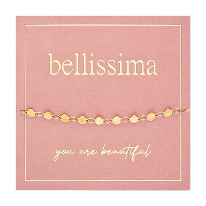 Armband  "Bellissima plaatsjesketting"