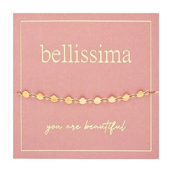 Armband  "Bellissima plaatsjesketting"