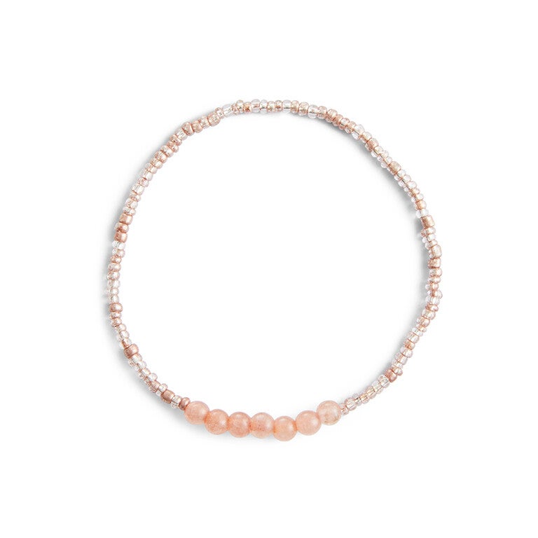 Armbandje "Rosie roze"