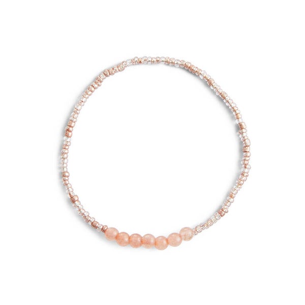 Armbandje "Rosie roze"