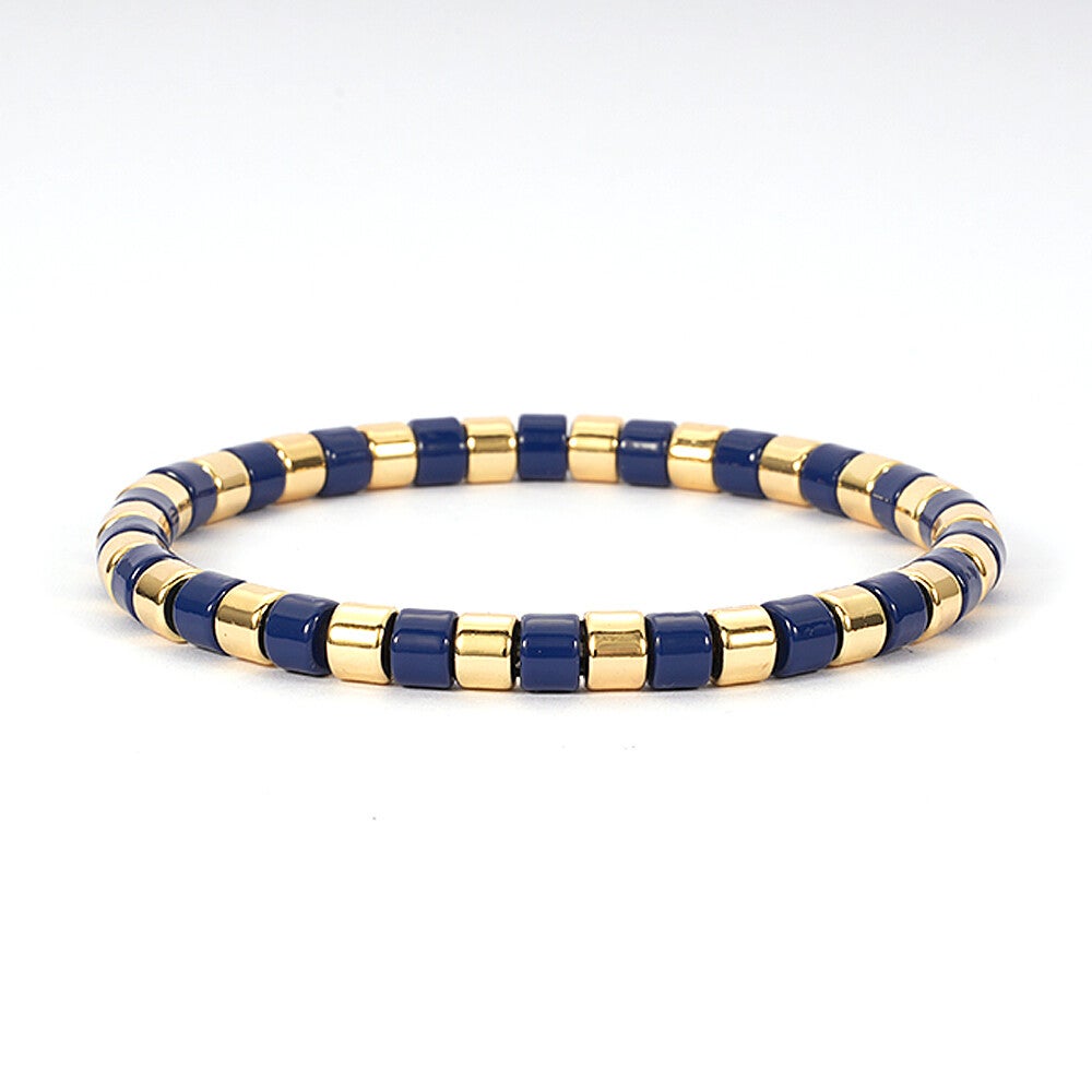 Armband "LizzyMae Golden drops - Blue"