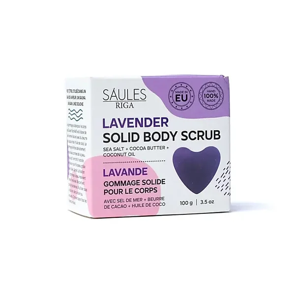 Bodyscrub zeep "Lavendel"