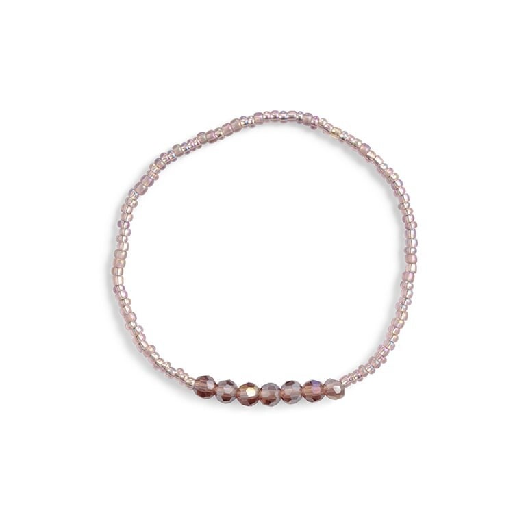 Armband "April paars"