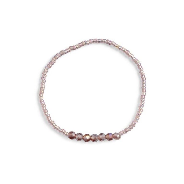 Armband "April paars"