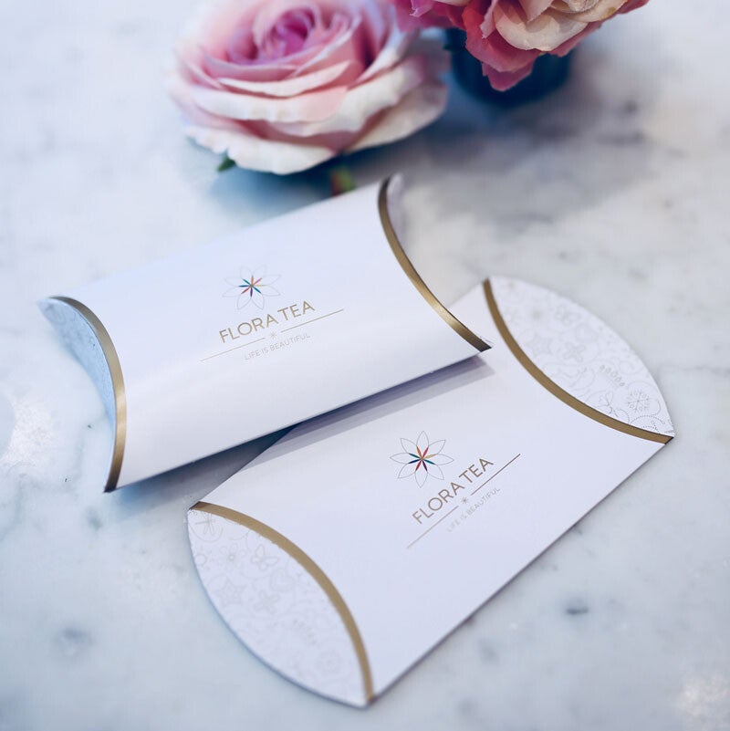 Theebloem "Giftbox voor 3 theebloemen"