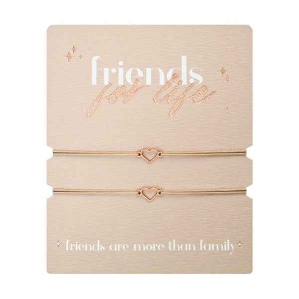 Vriendschapsarmbanden "Friends for life"