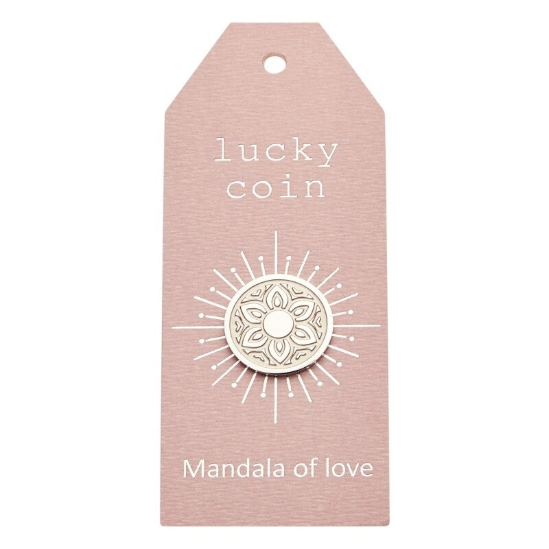 Geluksmunt "Mandala van liefde"