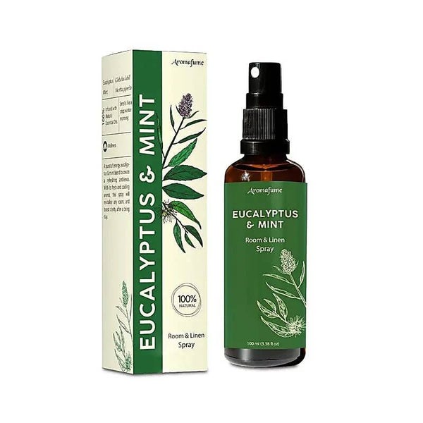 Aromafume kamer- & textielspray "Eucalyptus & munt"