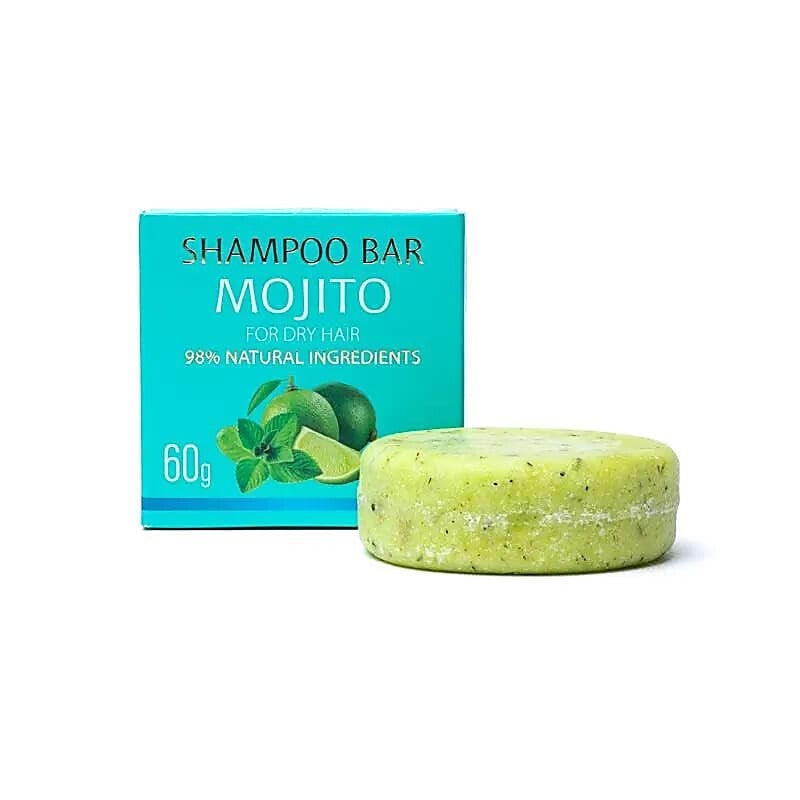 Shampoo bar "Mojito - droog haar"