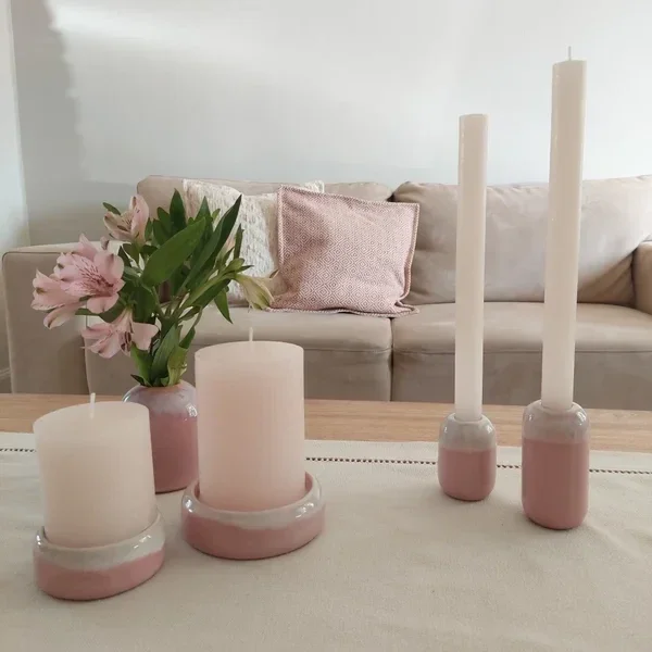 Assortiment kaarsen & decoratie