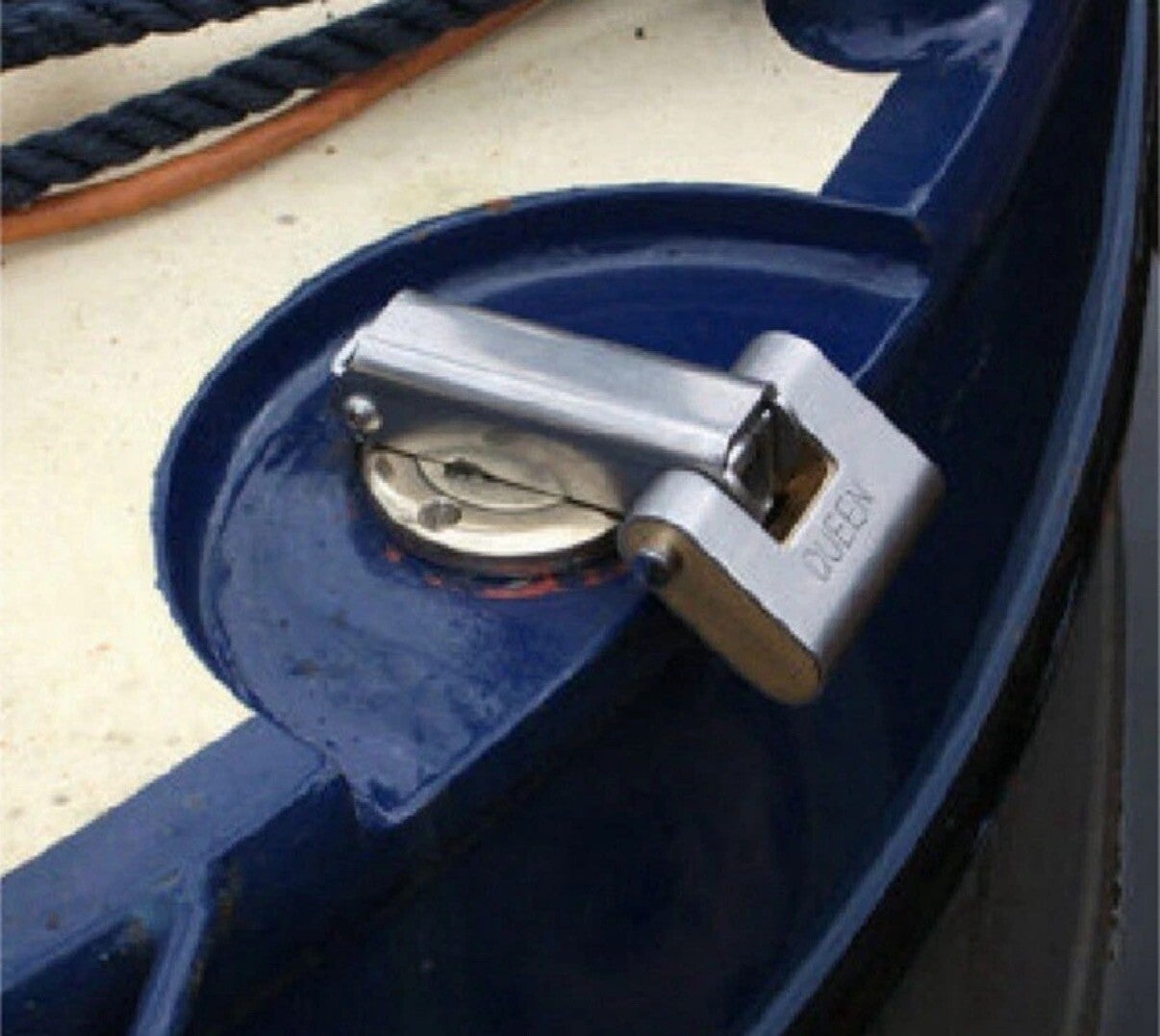 Retro fit fuel locking devices with padlock