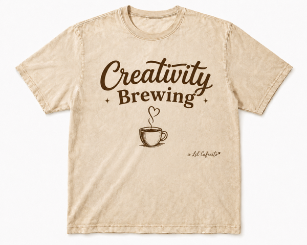 🤎 Creativity Brewing Tee