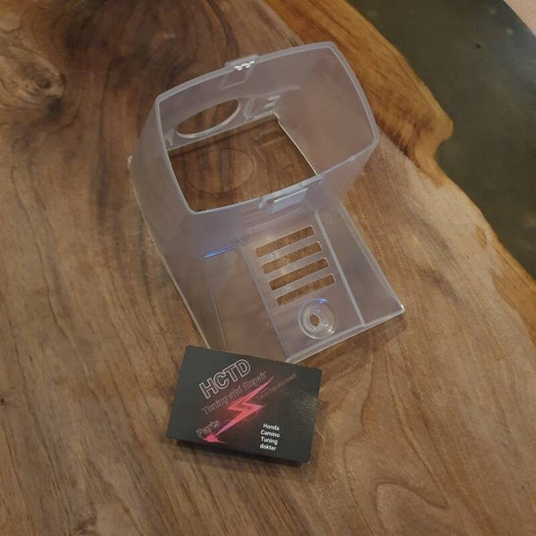 Neuslichtkap transparant