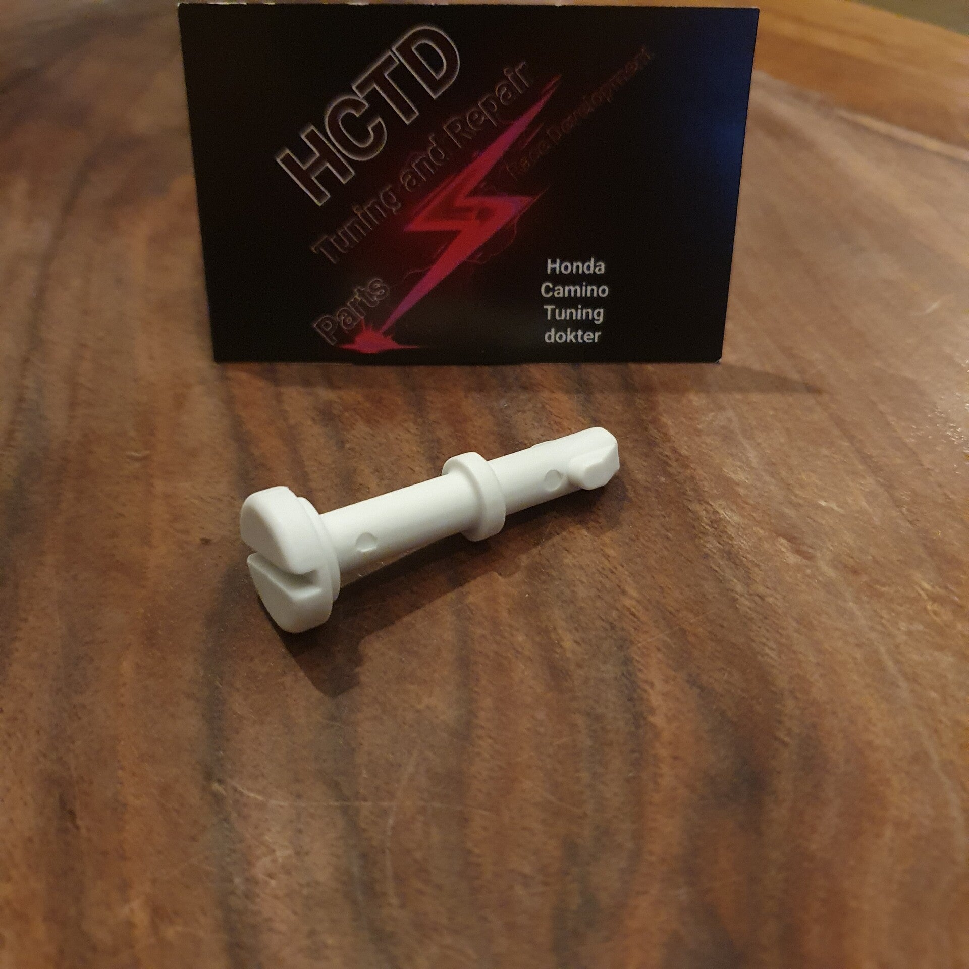 Button zijkap WIT