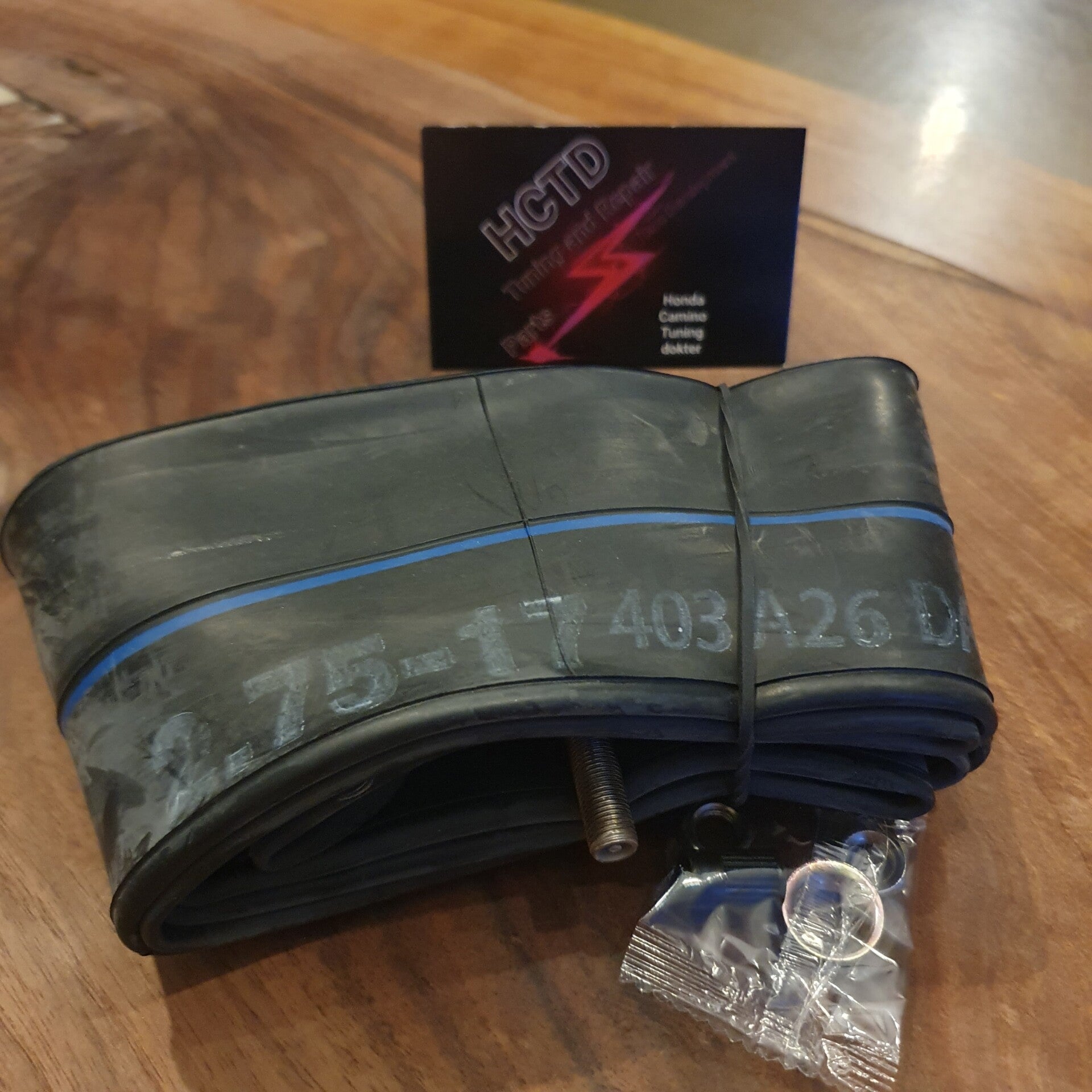 Binnenband veerubber 17x2.75