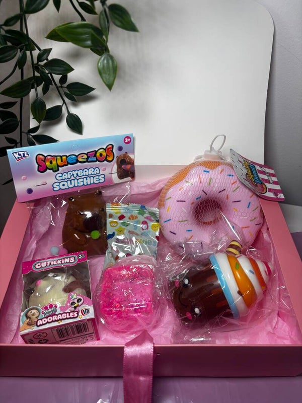 Pink gift box