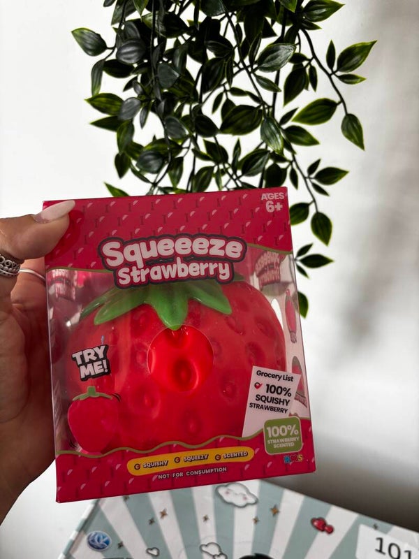 Jumbo strawberry squishy