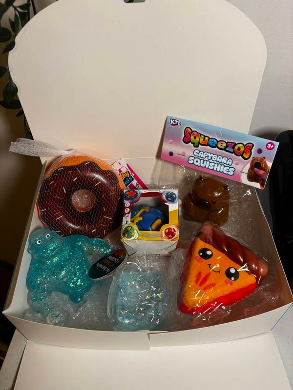 Blue gift box