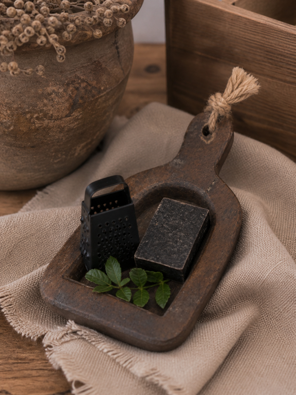 Houten Bakje met Touw – Handgemaakt – Uniek Decoratief Schaaltje