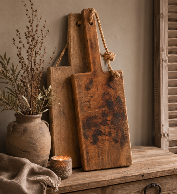 Oude Houten Broodplank XL –  60 cm