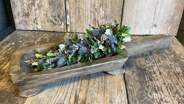 Blauwe Toef – Distel, Juffertje & Pistache 25 cm