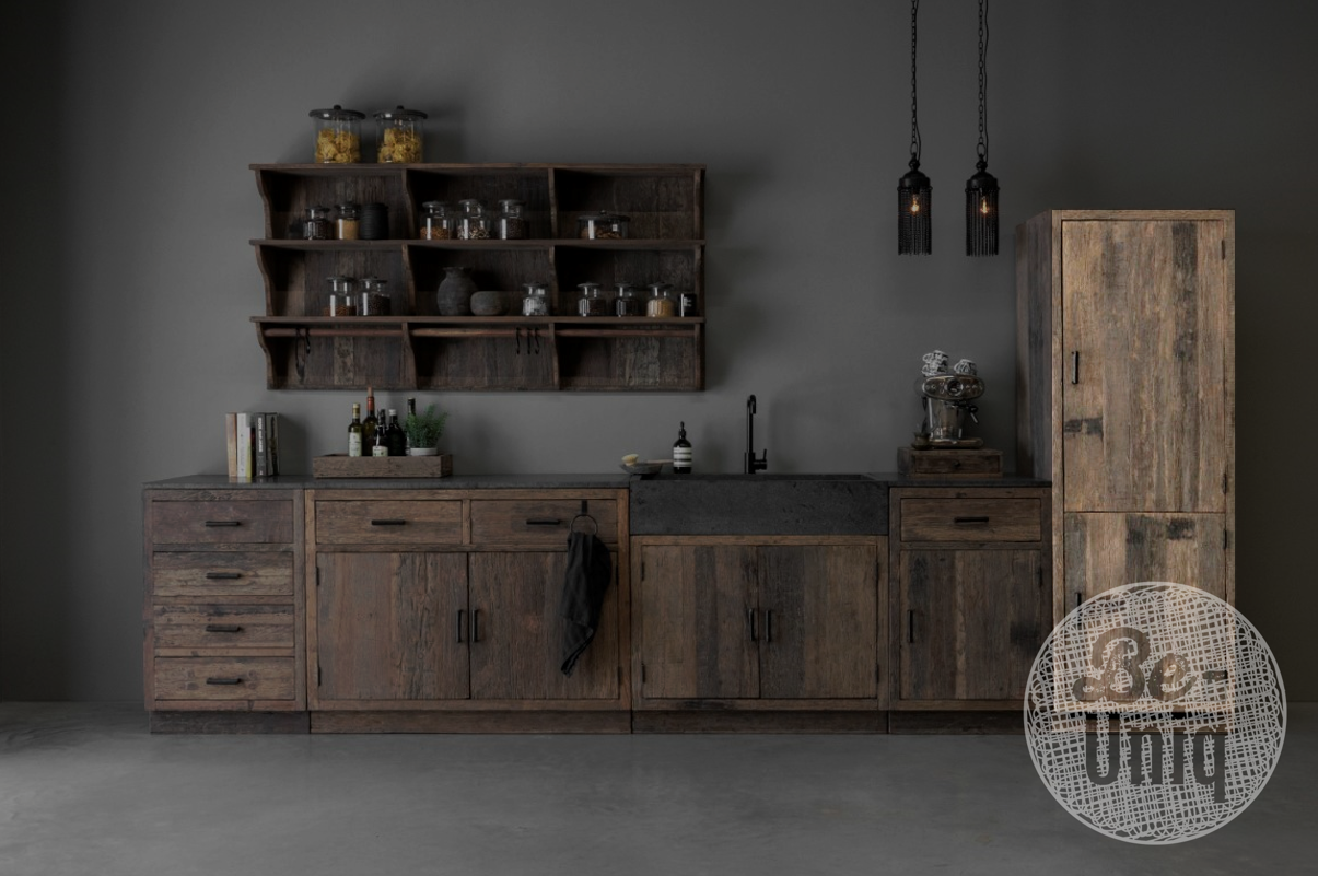 Be-Uniq Kast Voor Inbouwkoelkast Sleepdeur-Model - K010