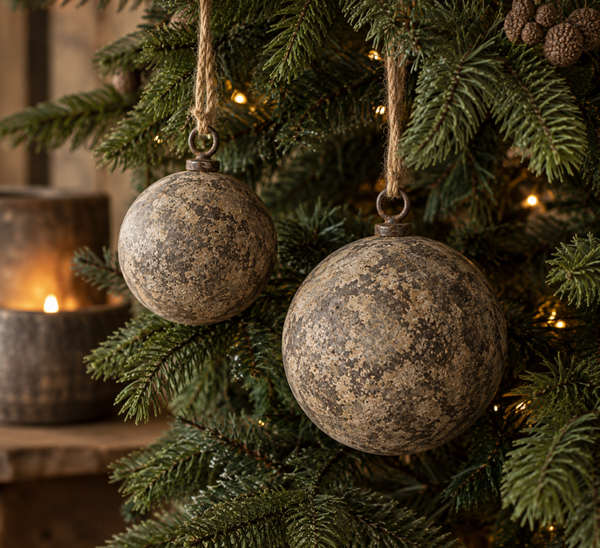Kerstbal Grey