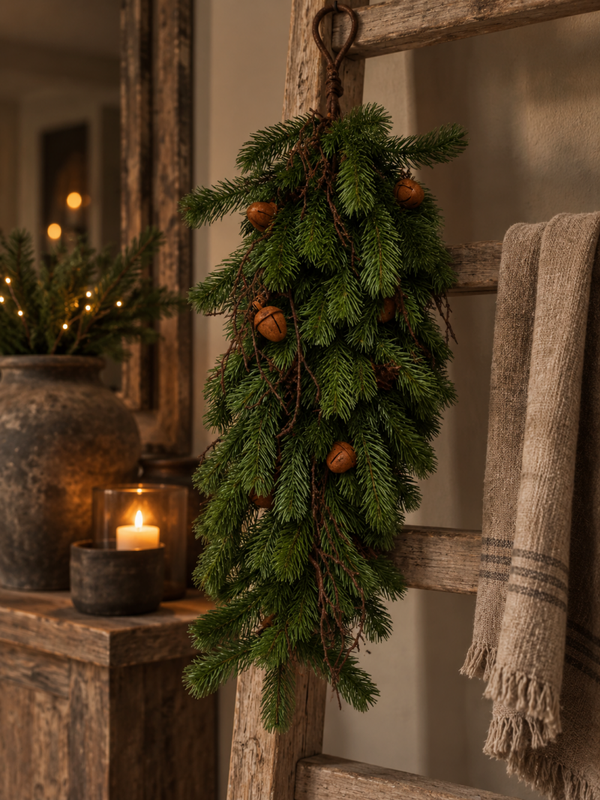 Kersttoef Nobilis – Kunstgroen – 55 cm