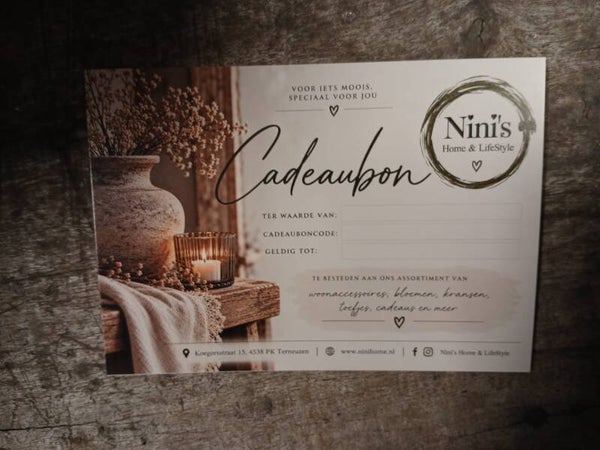 Cadeaubon Nini's