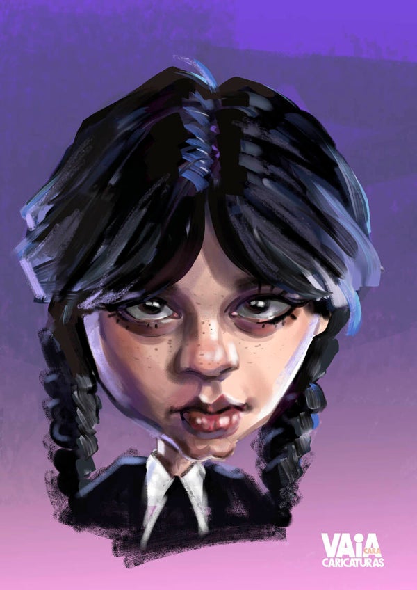 CARICATURA COLOREADA DIXITALEMENTE