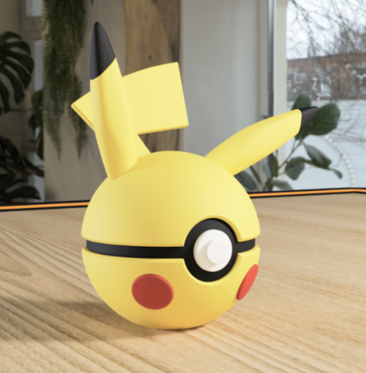 Pikachu Pokeball